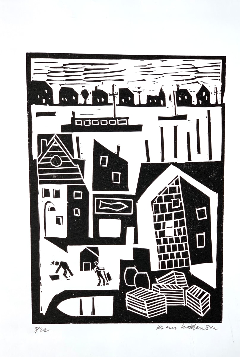 Waterfront by Morris Nathanson, Image 1.