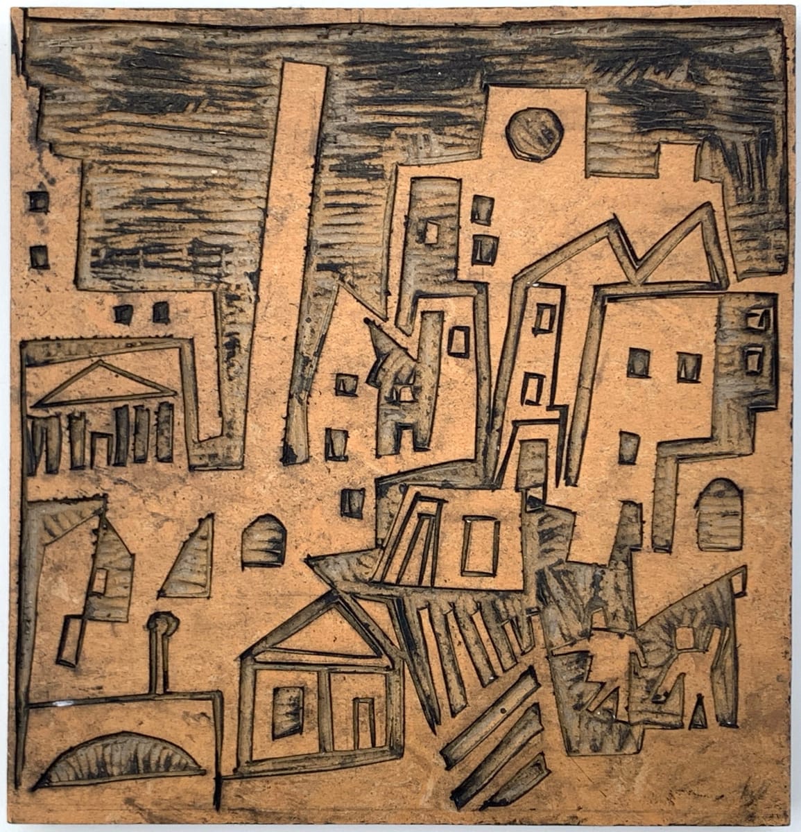 Tilted Town, Image 1.