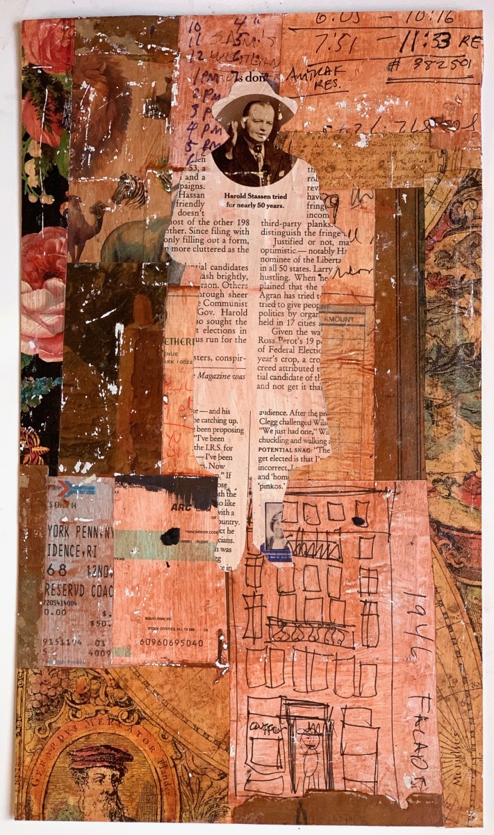 Mixed Media by Morris Nathanson 