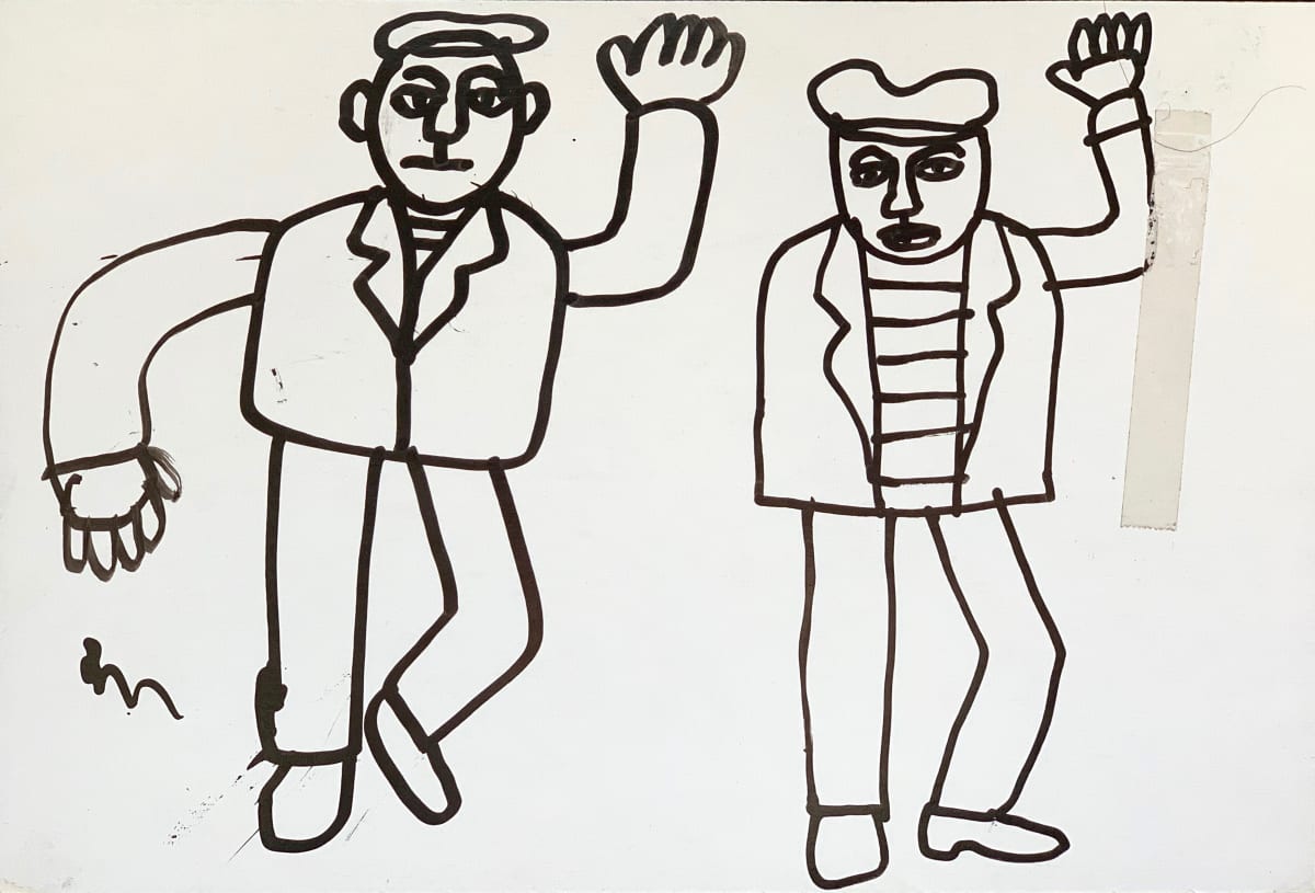 Waving Men by Morris Nathanson, Image 1.