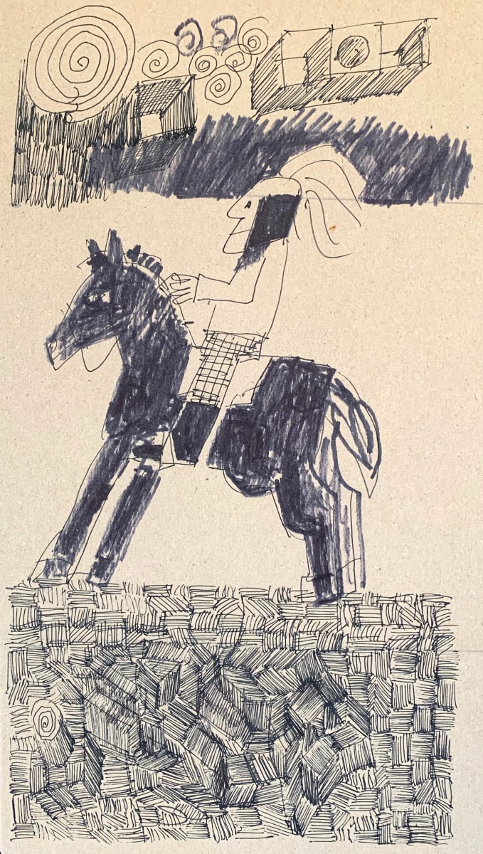Horse and Rider by Morris Nathanson 