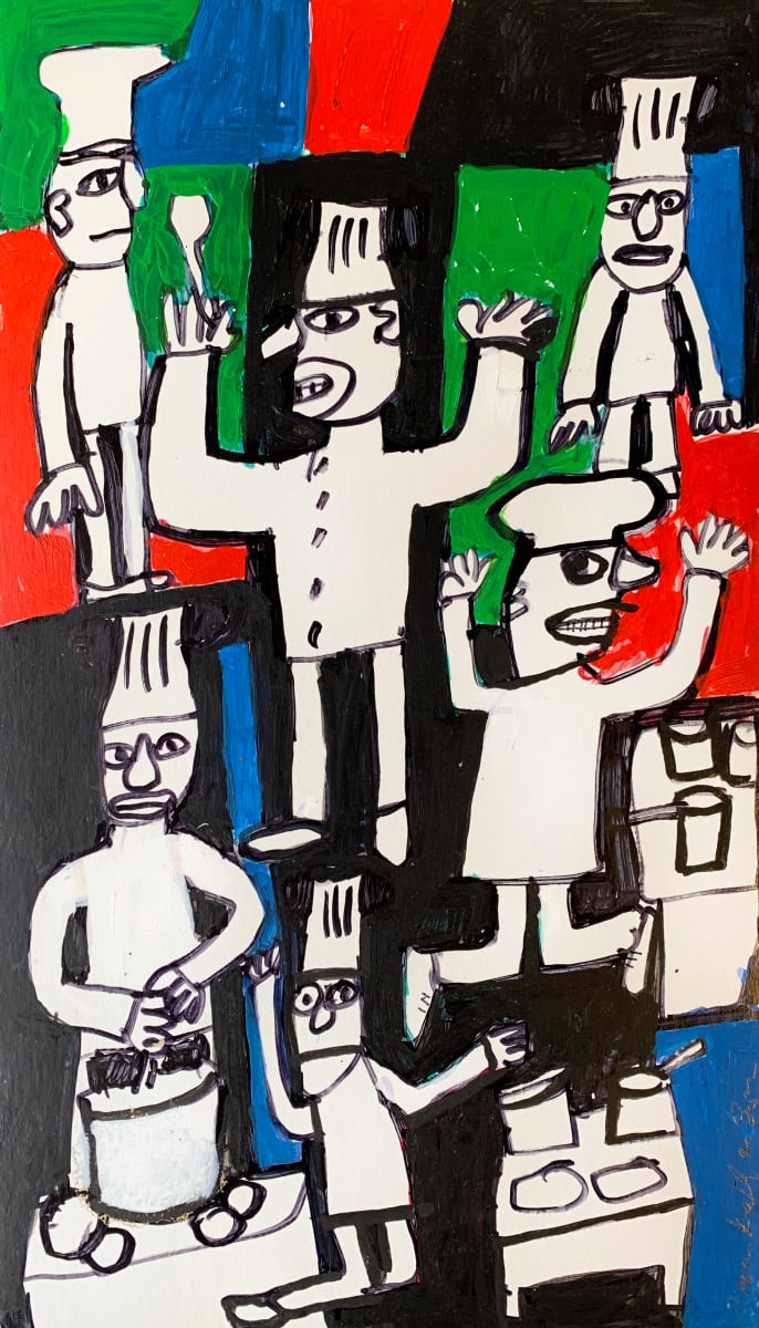 Cafe Cooks by Morris Nathanson, Image 1.