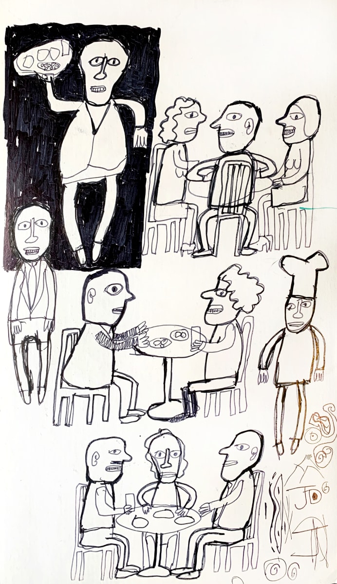 Cafe Tables by Morris Nathanson, Image 1.