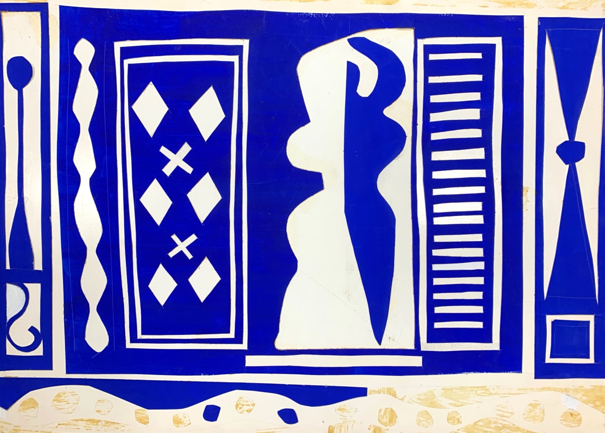 Figure with Shutters 