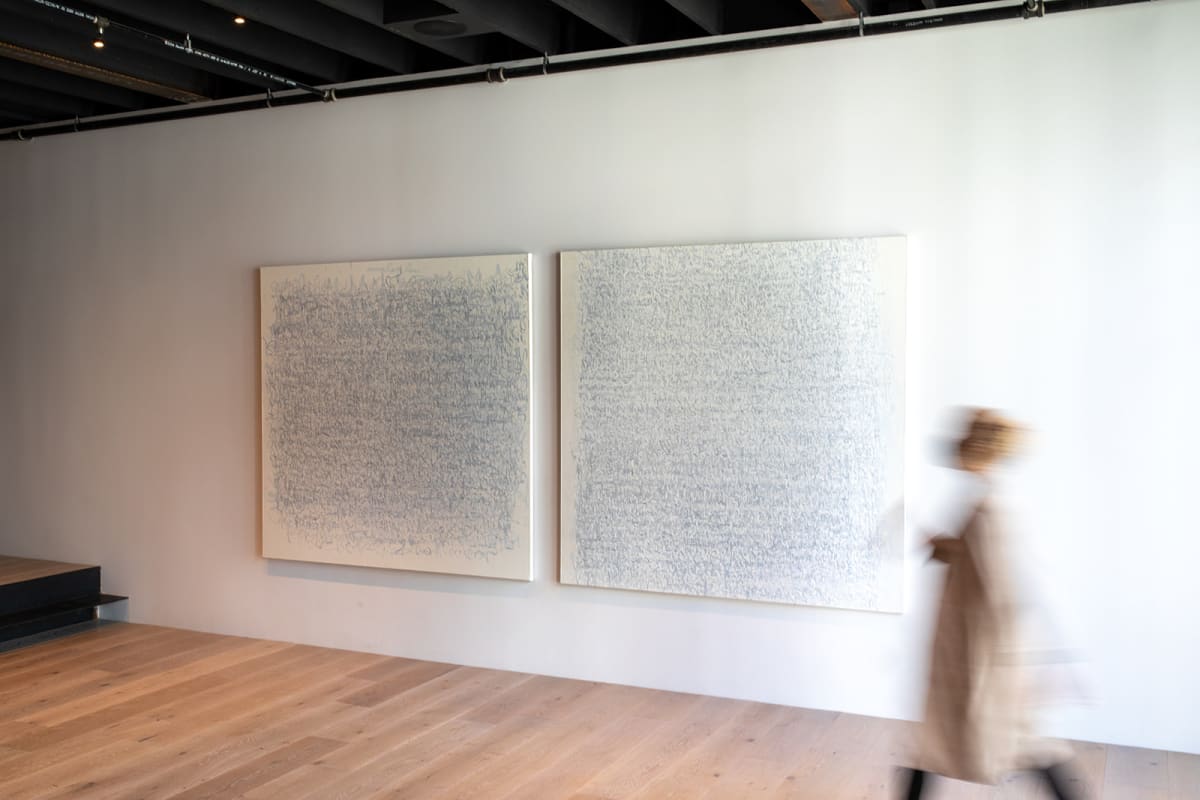 Large Oil Paintings by Eric  Wolske  Image: Two large oil paintings