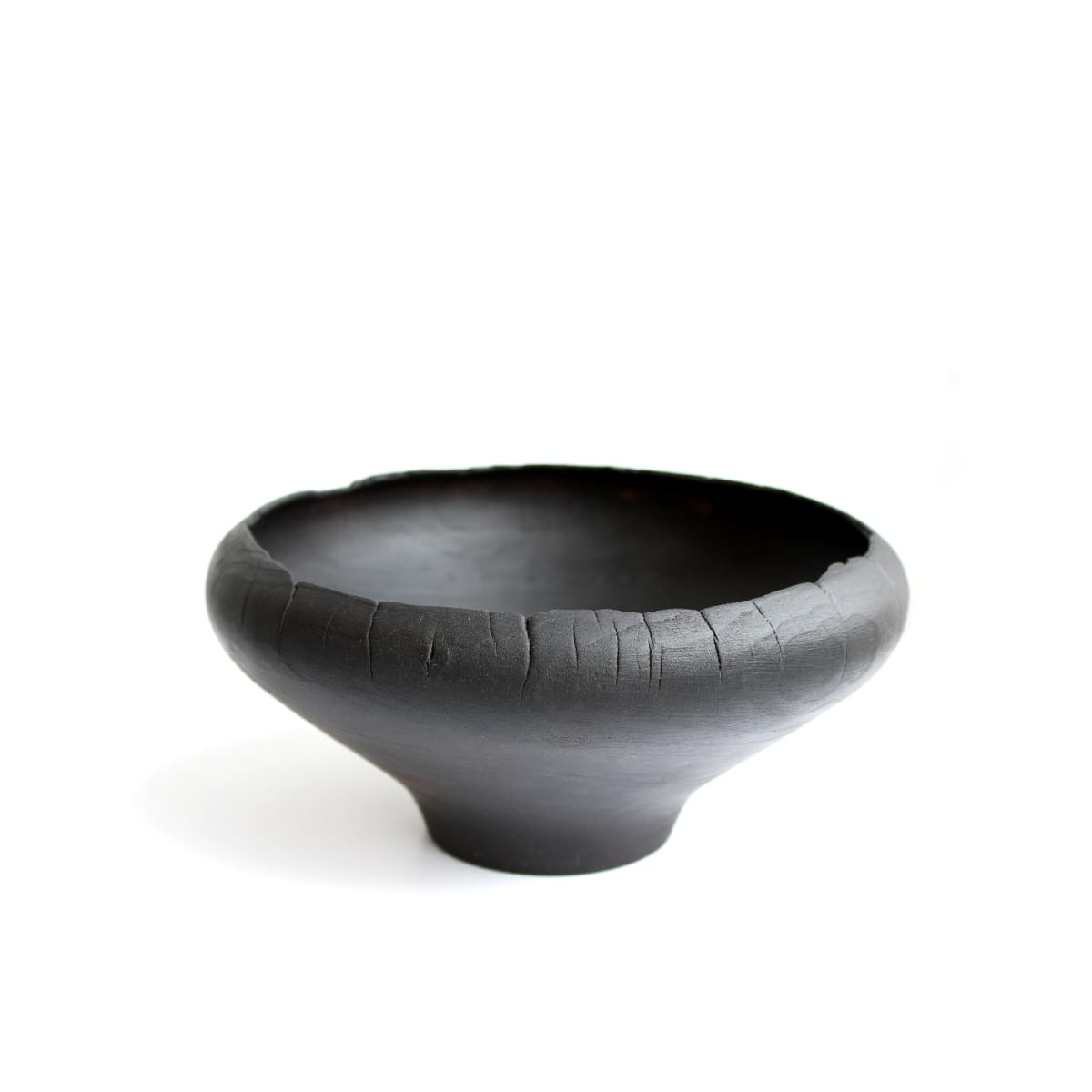 Bowl with Lip Curled In by Sebastien Pochan 