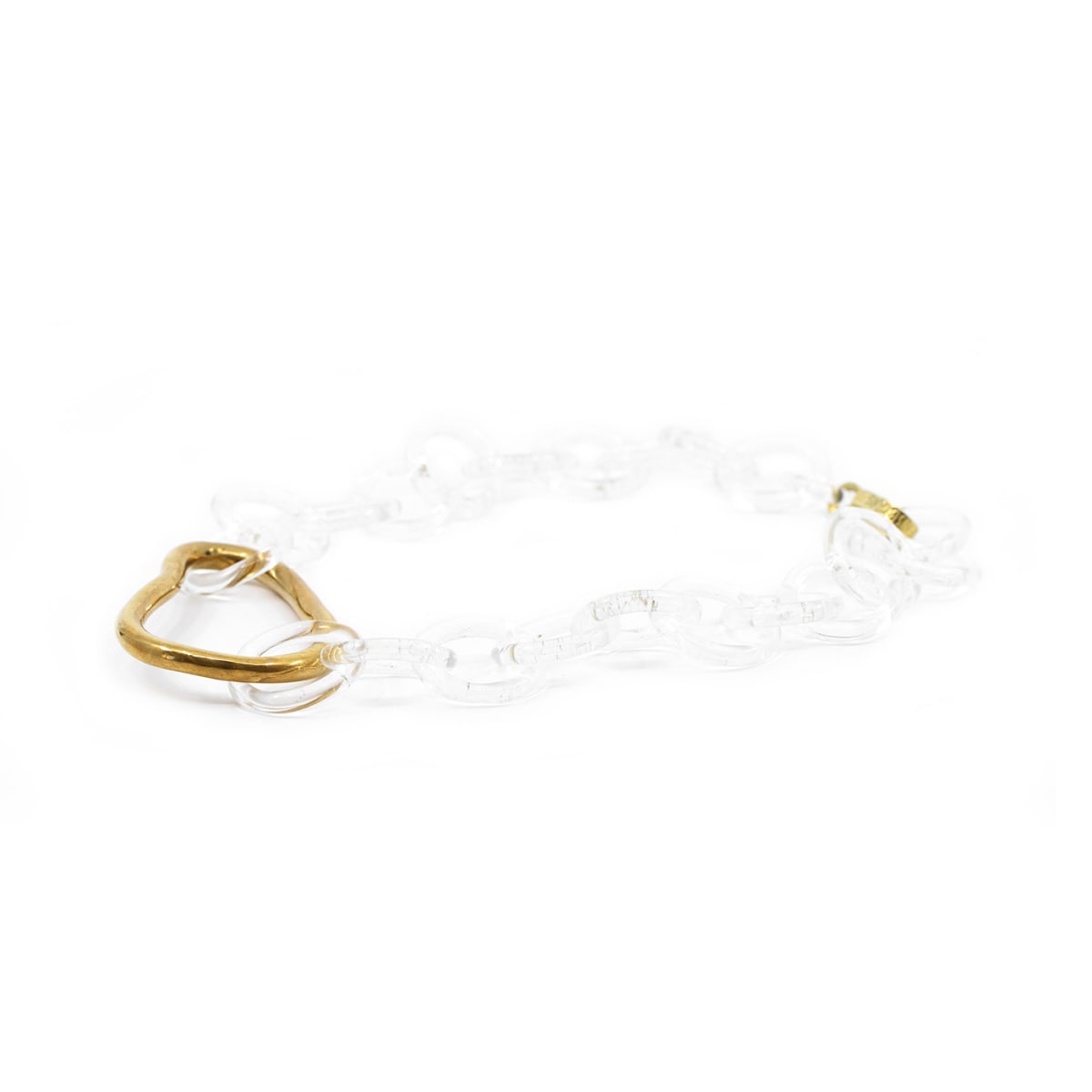 Brass Bean Necklace by Jane D'Arensbourg 