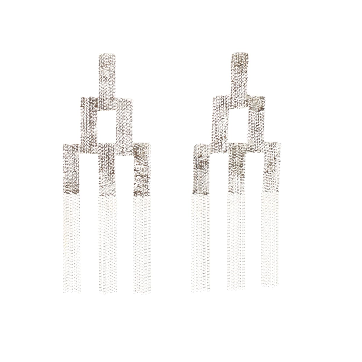 Fork Earrings by Hannah Keefe 