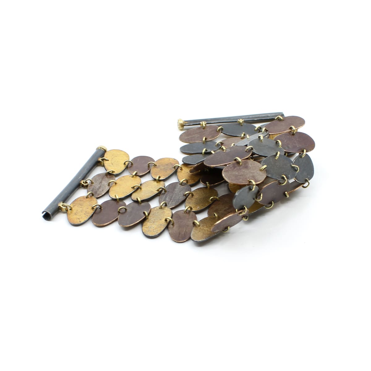 Reversible Leaf Bracelet by Laura Lienhard 