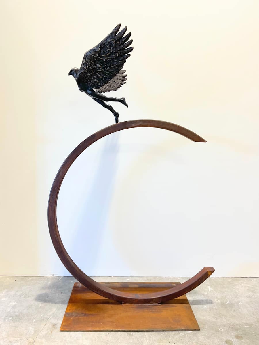 Taking Flight Bronze by Nicki Adani 