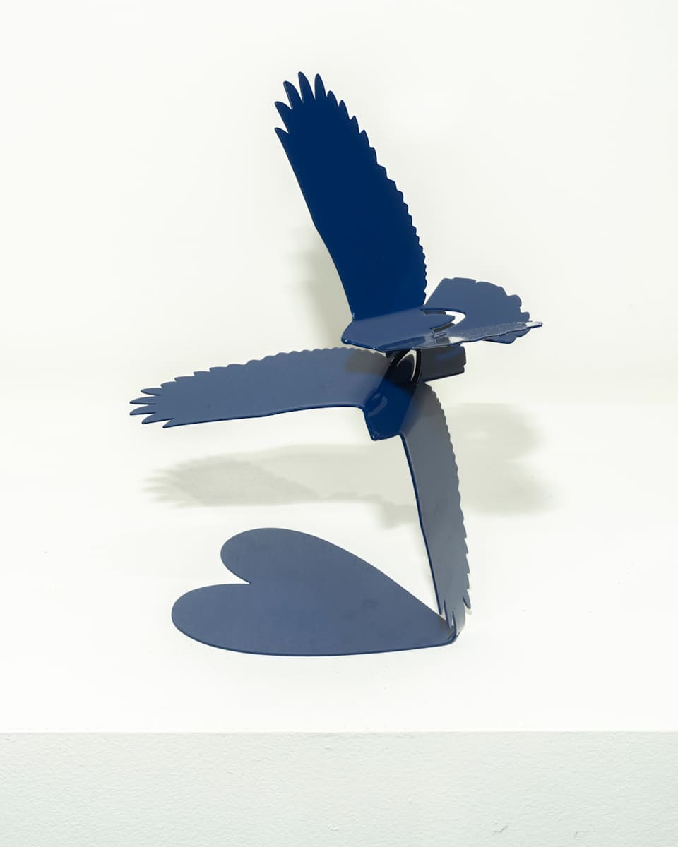 Love Birds - Deep Blue by Nicki Adani 