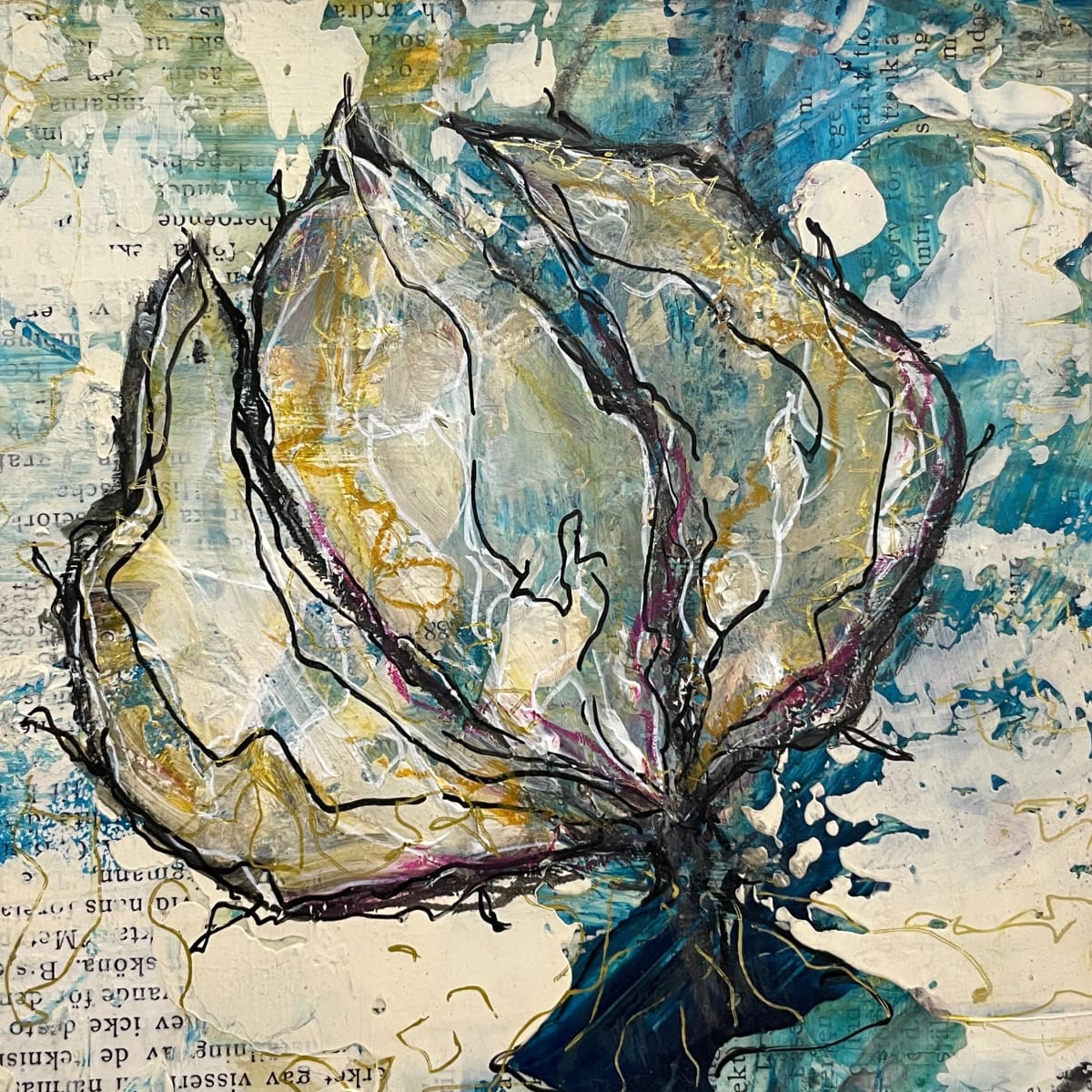 Flora Flow 14 by Jenny Grant, Image 1.