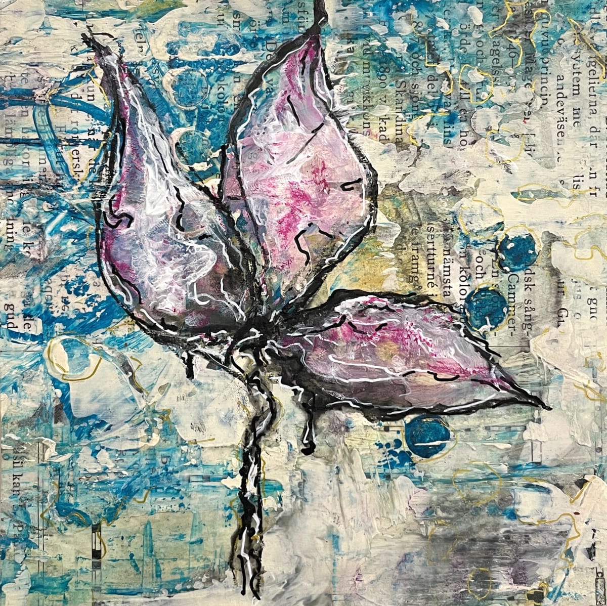 Floral Flow 15 by Jenny Grant, Image 3.