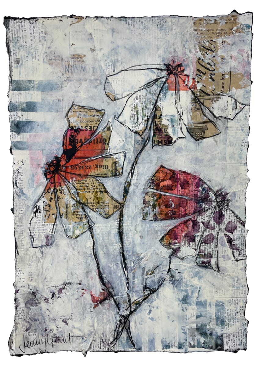 Floral Flow 26 by Jenny Grant 