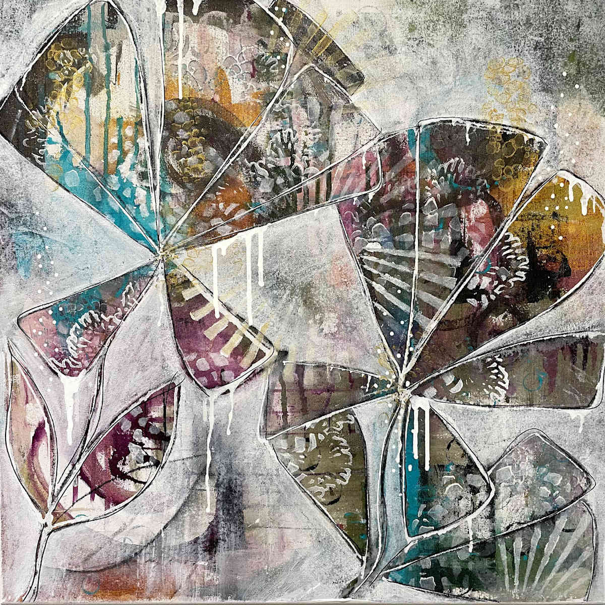 Floral Flow 14 by Jenny Grant, Image 2.