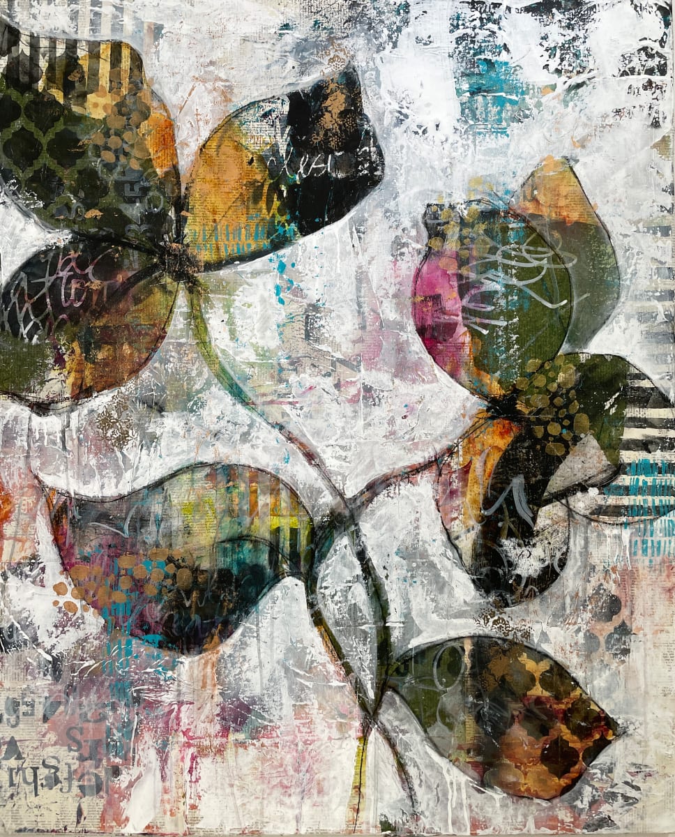 Floral Flow 41 by Jenny Grant 