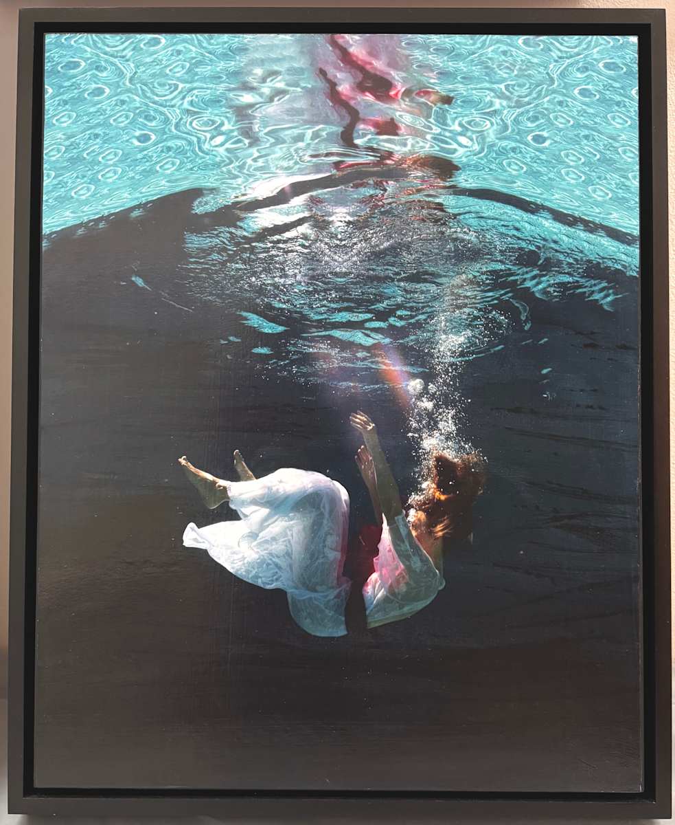 Lady Lioness #41 by Dawn Harmer  Image: Fine Art Photograph on wood panel in black float frame