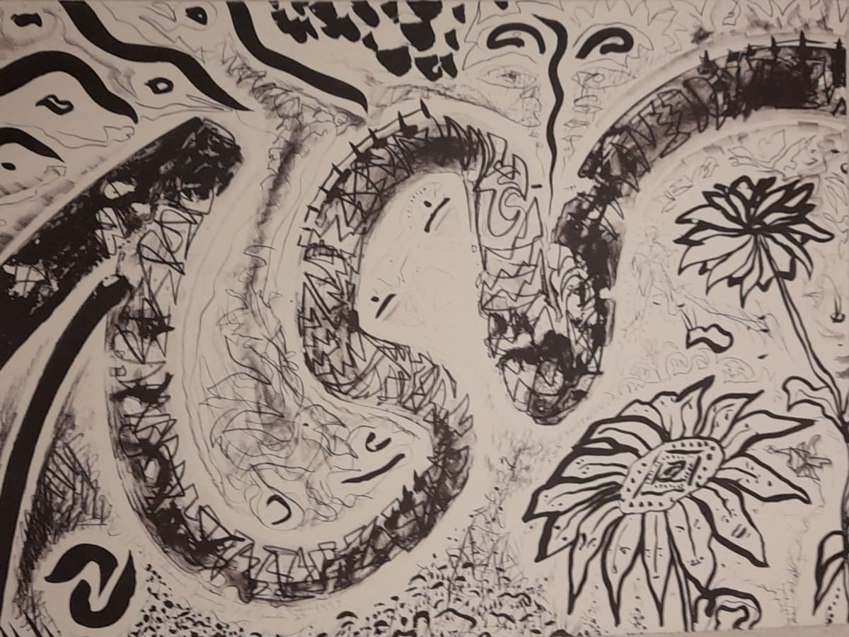 Shamanic Journey   Ellicotville Series 1 plus 2  Litografías by LEANDRO SOTO 