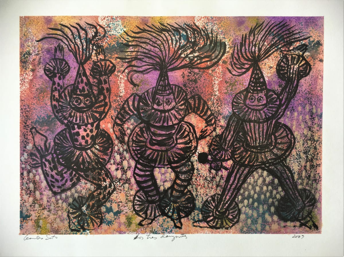 Los tres danzantes by LEANDRO SOTO 