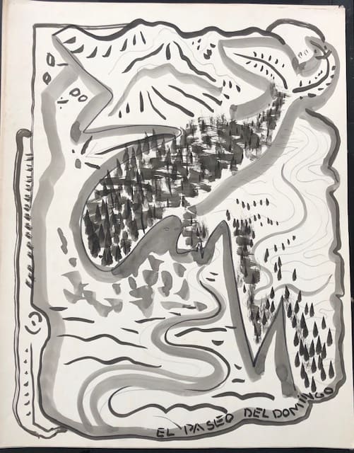 PASEO DEL DOMINGO by LEANDRO SOTO 