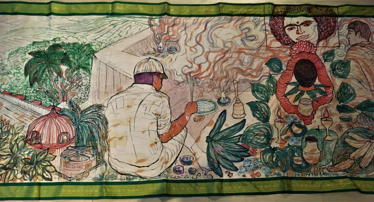 Puttaparthi. Saree Series by LEANDRO SOTO 