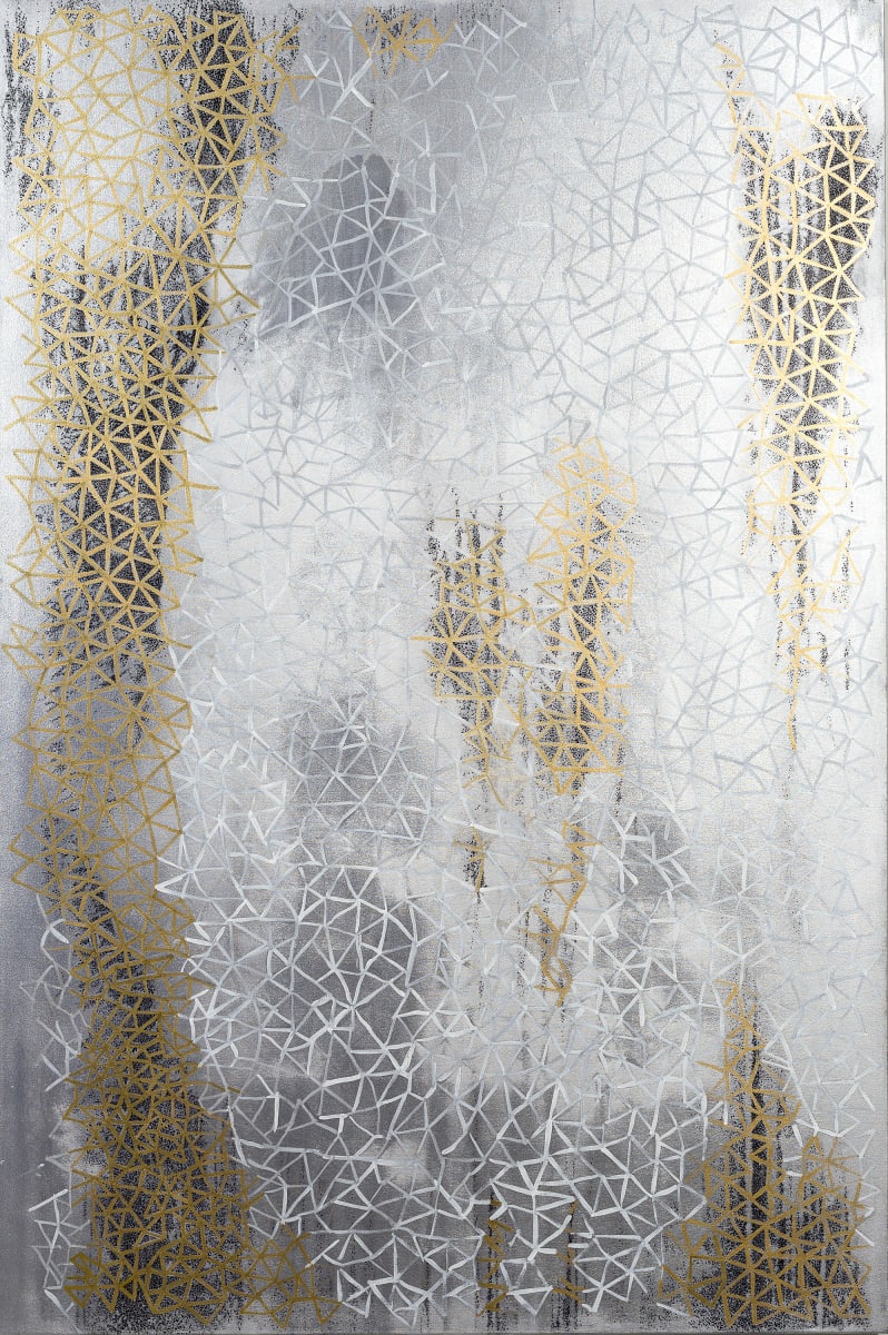 DREAM CATCHER by Leslie Parke  Image: "Dream Catcher," 72 inches x 48 inches, oil on canvas, ©2024 Leslie Parke