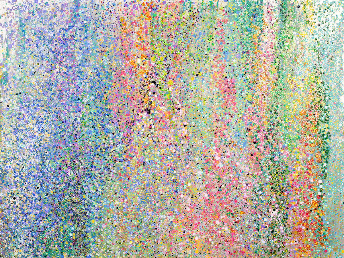 Orchard in Spring by Leslie Parke  Image: "Orchard in Spring", 36 inches x 48 inches, oil on canvas, © 2022 Leslie Parke