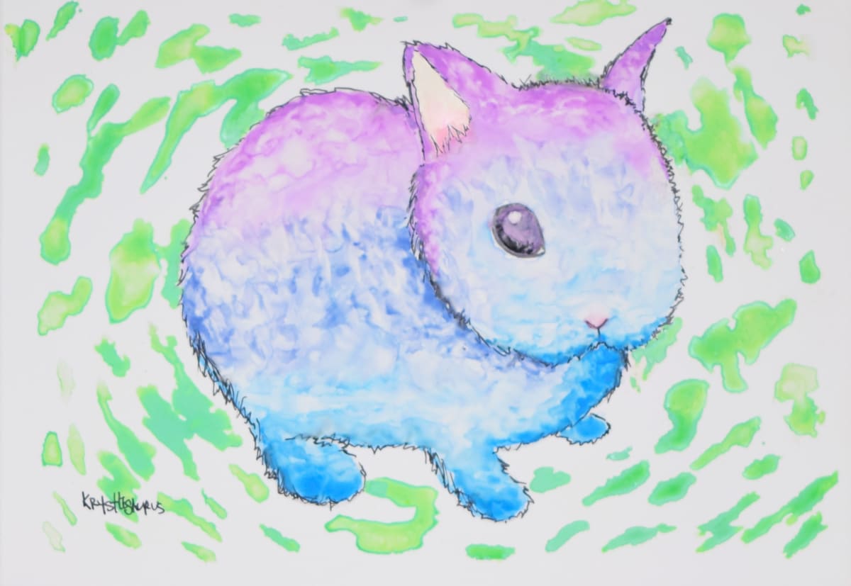 Psychedelic Bunny, Image 1.