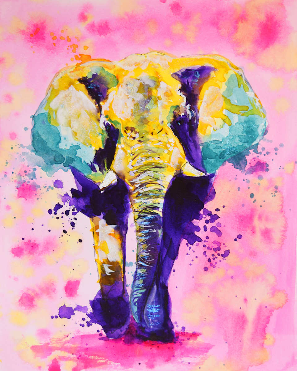 Elephant Study 2, Image 7.