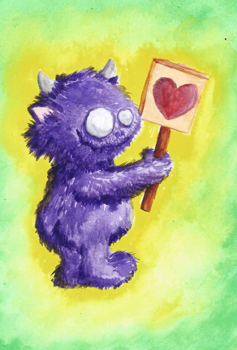 Fuzzbottom Love by Krystlesaurus, Image 1.