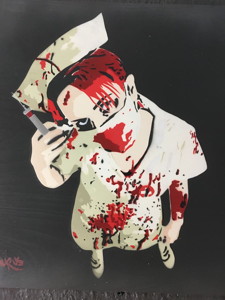 Bloody Nurse by Krystlesaurus, Image 1.