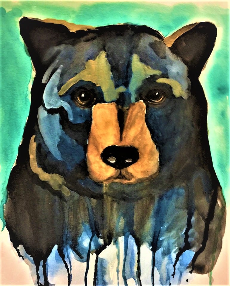 BLACK BEAR by Karen G, Inupiaq Artist, Image 1.