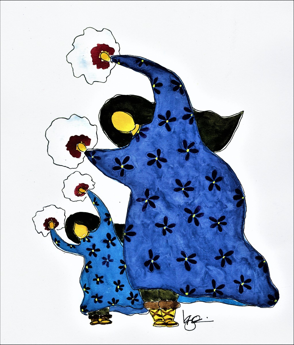 JUST LIKE MAMA by Karen  (Eben) Garcia 