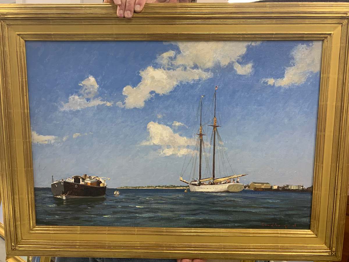 The White Schooner by David Bareford, Image 1.