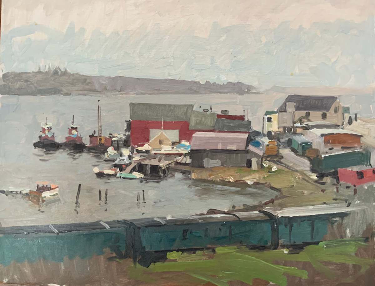 Belfast Harbor Maine by David Bareford, Image 1.
