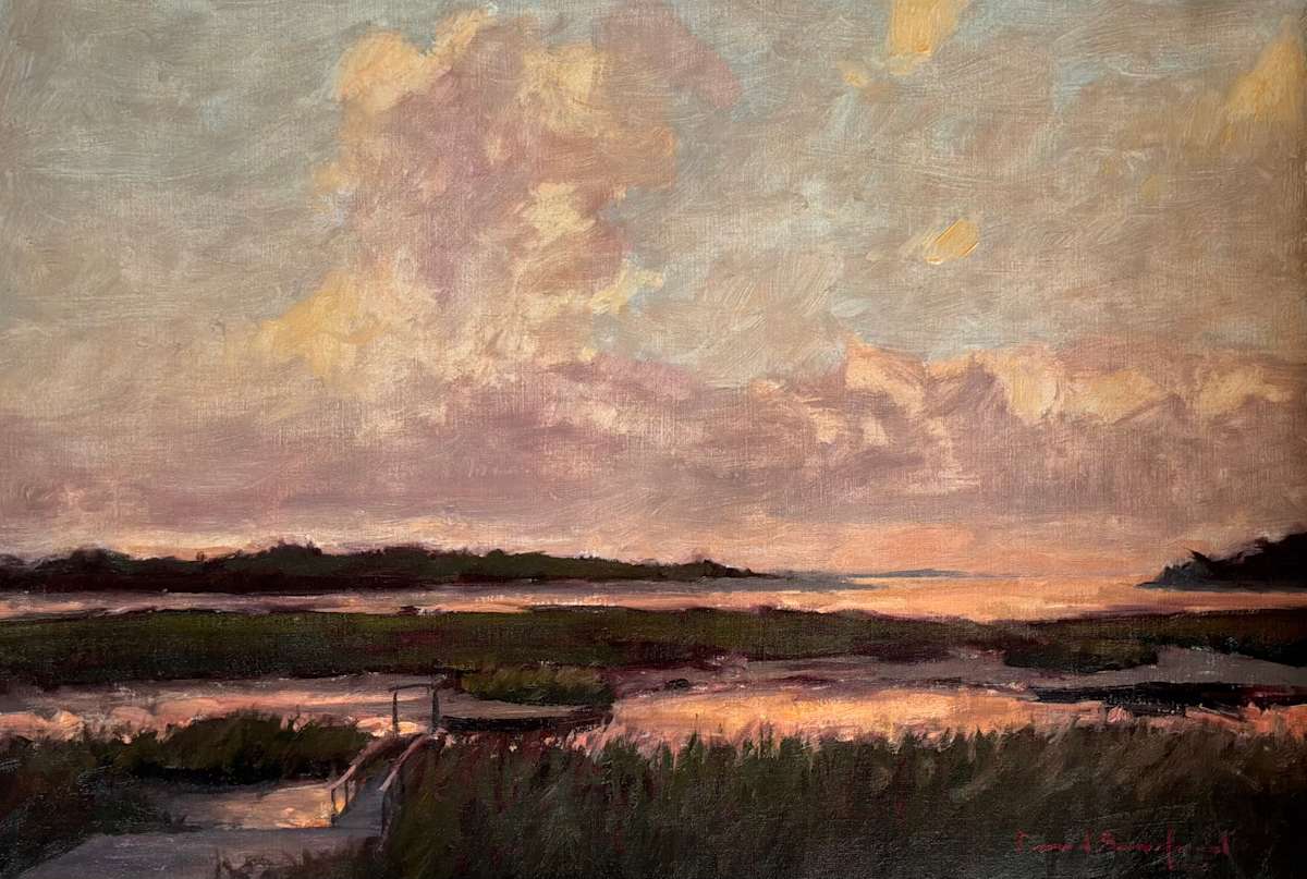 Marsh Summer Sunset by David Bareford, Image 1.