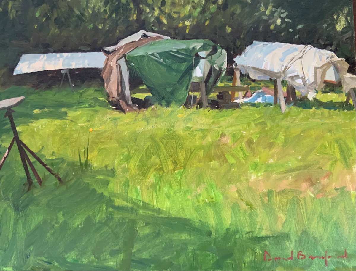 Yve's Yard by David Bareford, Image 1.