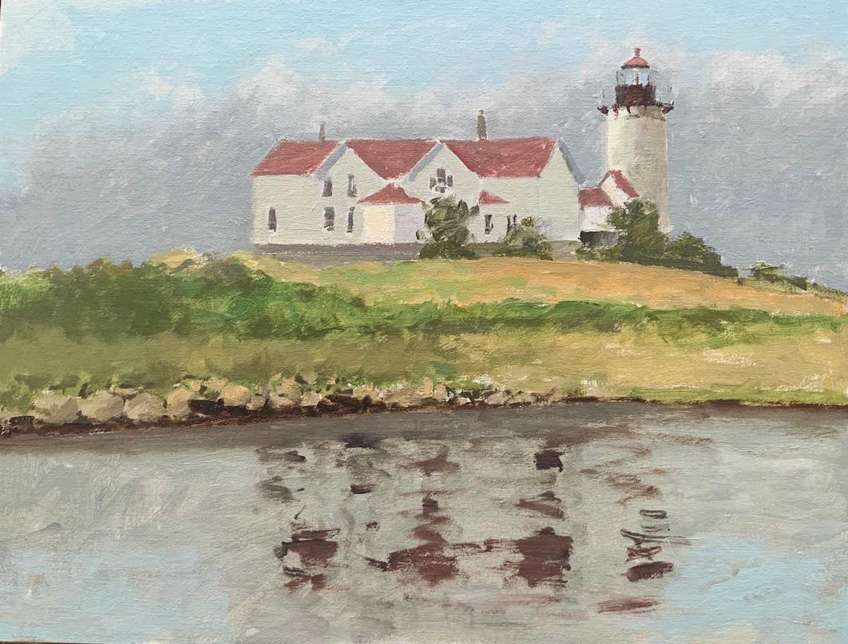 Lighthouse back view by David Bareford, Image 1.