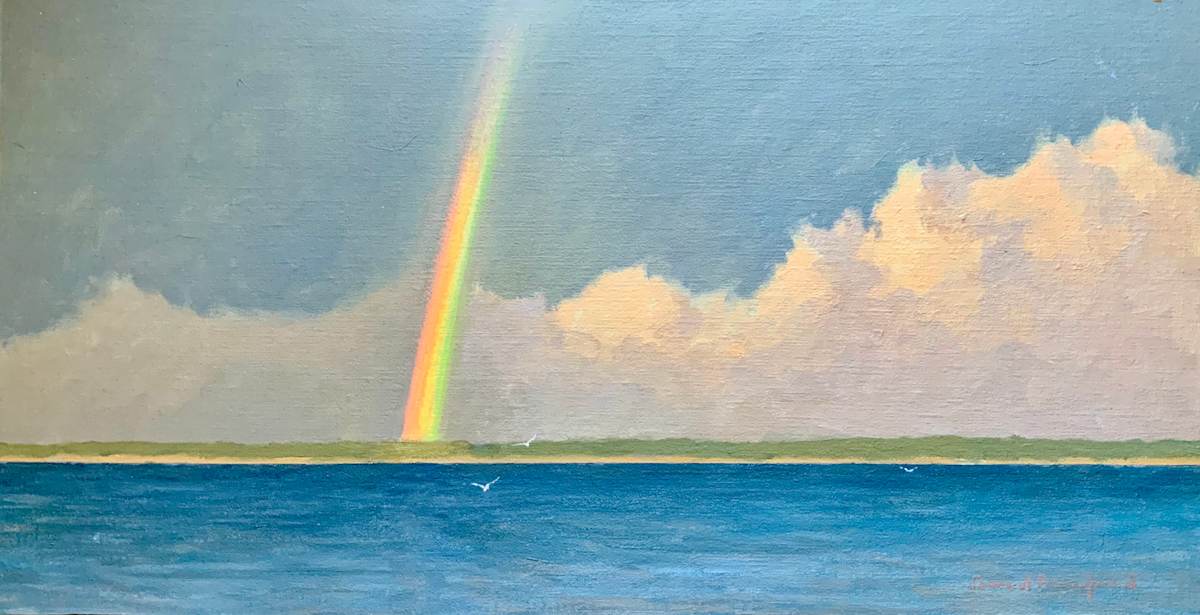 Rainbow over the Beach by David Bareford, Image 1.
