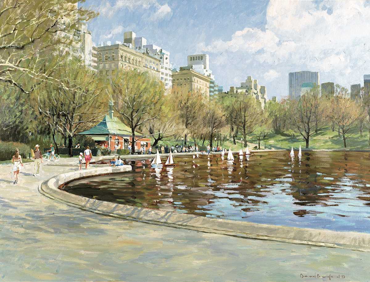 Spring Day Central Park by David Bareford, Image 1.