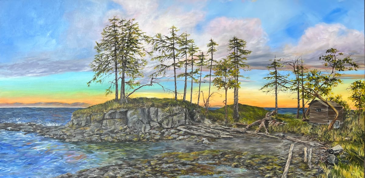 Lingering Colours after Sunrise 