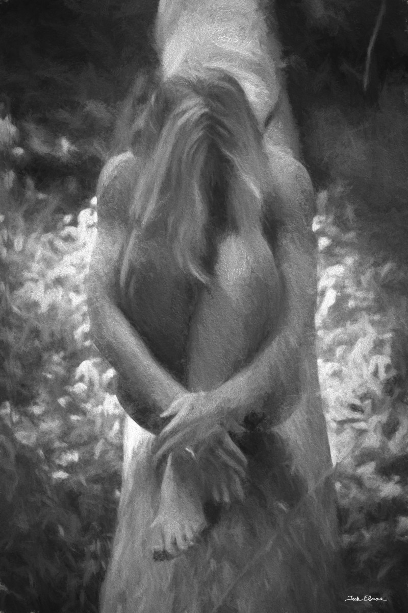 Forest Contemplation by teak elmore 