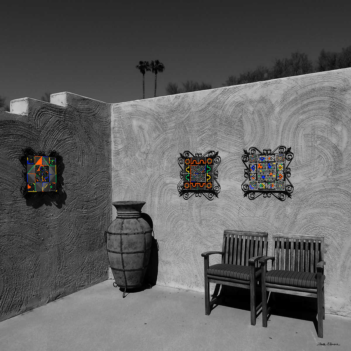 Painted Into A Corner by teak elmore, Image 1.