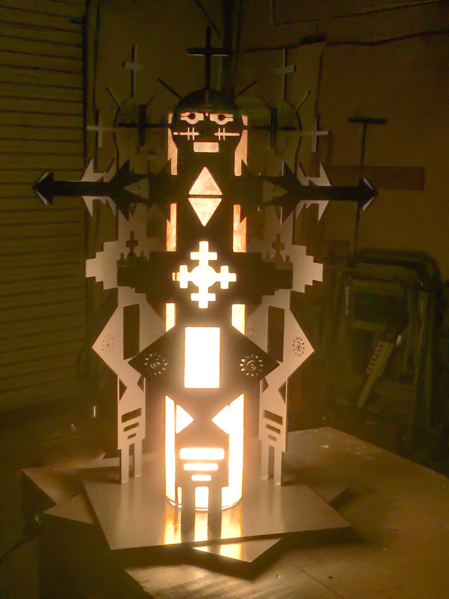 Texas Triple Totem by teak elmore 