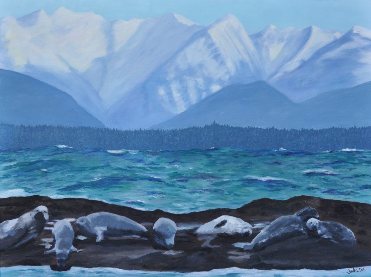 Storm Basking by Jody Waldie 