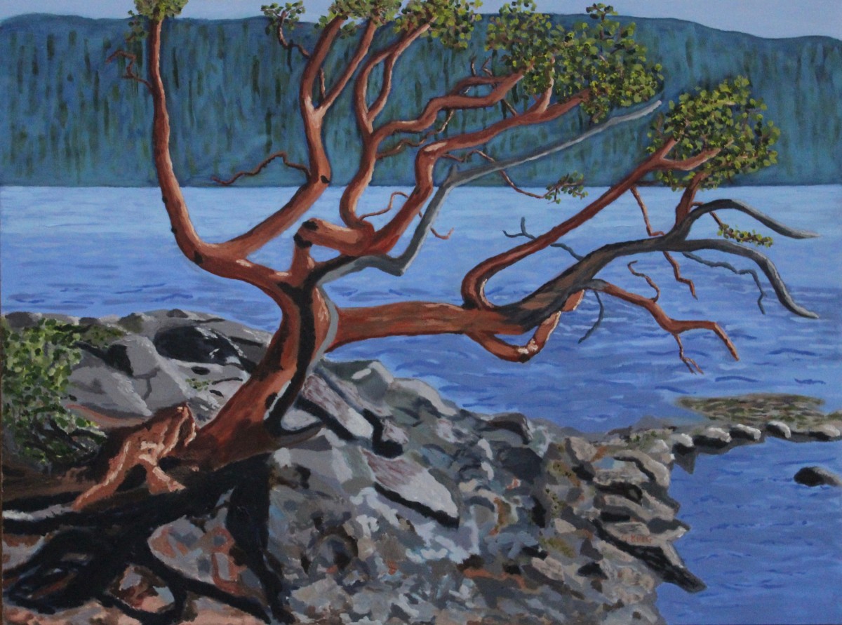 Arbutus - St John's Point by Glenda King 