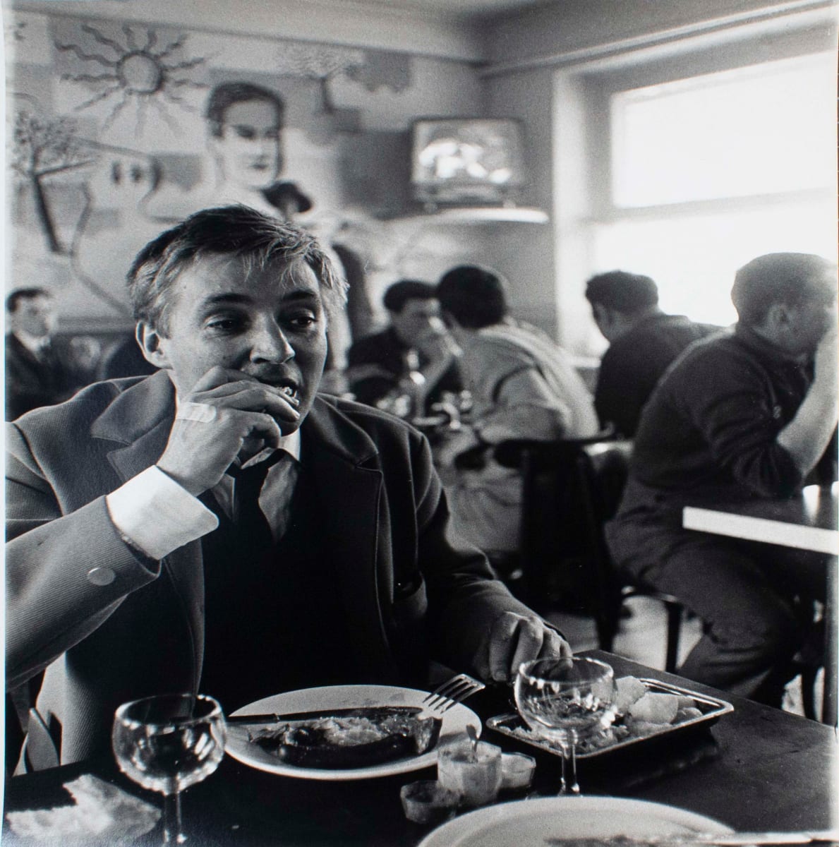 Oskar Werner by Philippe Halsman 