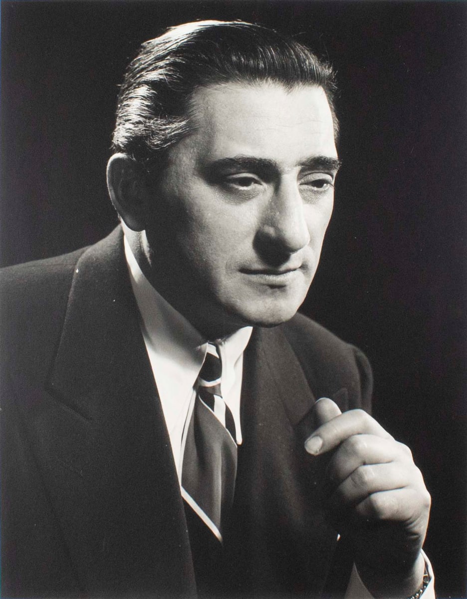 Jan Peerce by Philippe Halsman 