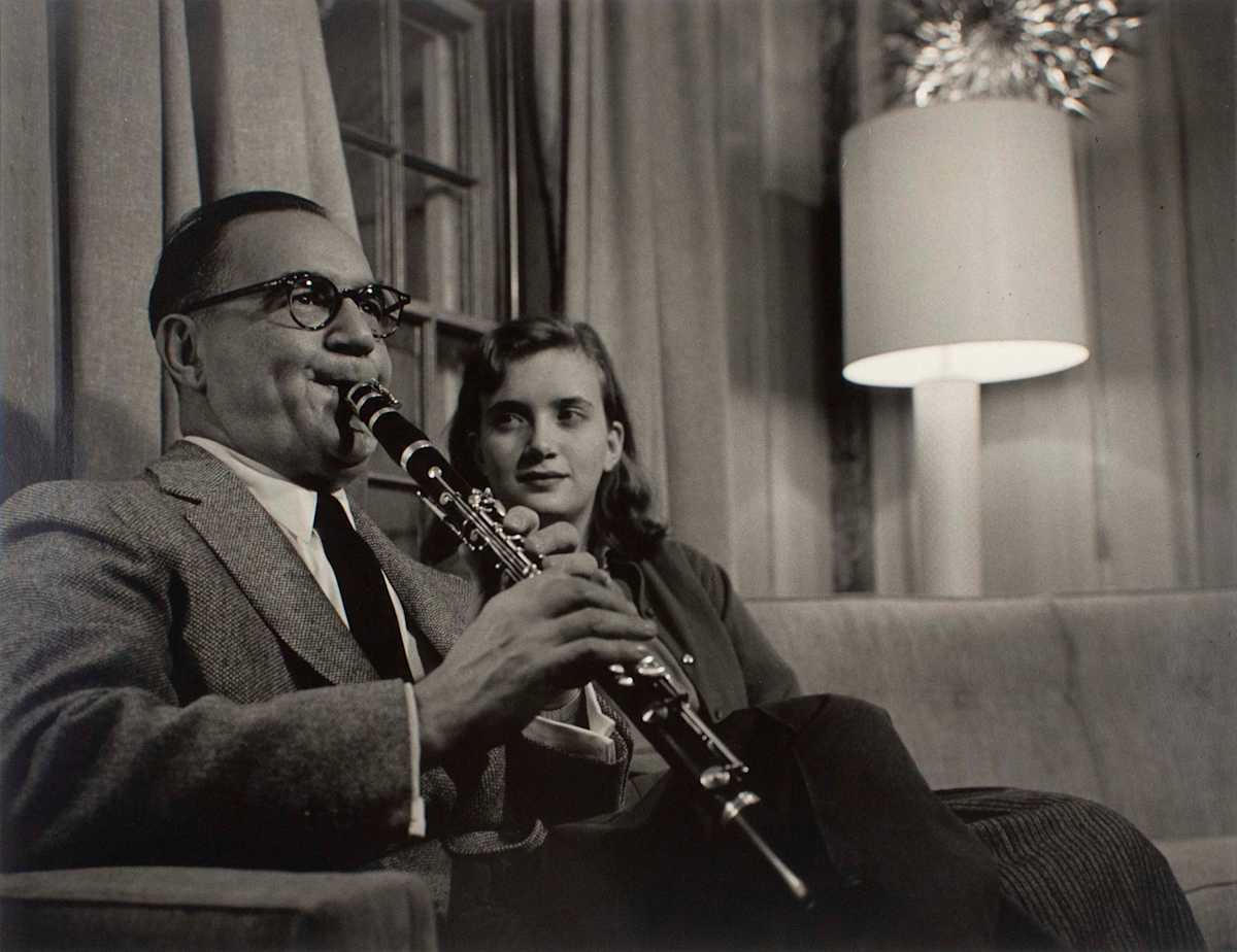 Benny Goodman by Philippe Halsman, Image 1.
