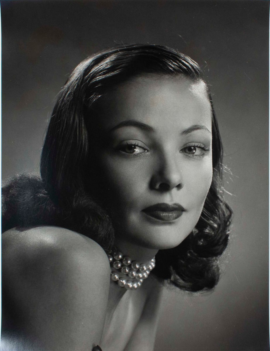 Gene Tierney by Philippe Halsman, Image 2.